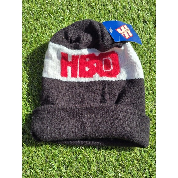 Vintage HBO Home Box Office Beanie Winter Hat OSFM With Tags PROMO Super Rare - Picture 1 of 10